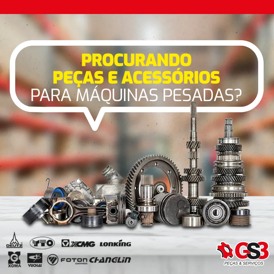 Procurando Peças e Acessórios para Máquinas Pesadas